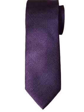 NEW Joseph Abboud Purple Silk Tie Men's Long